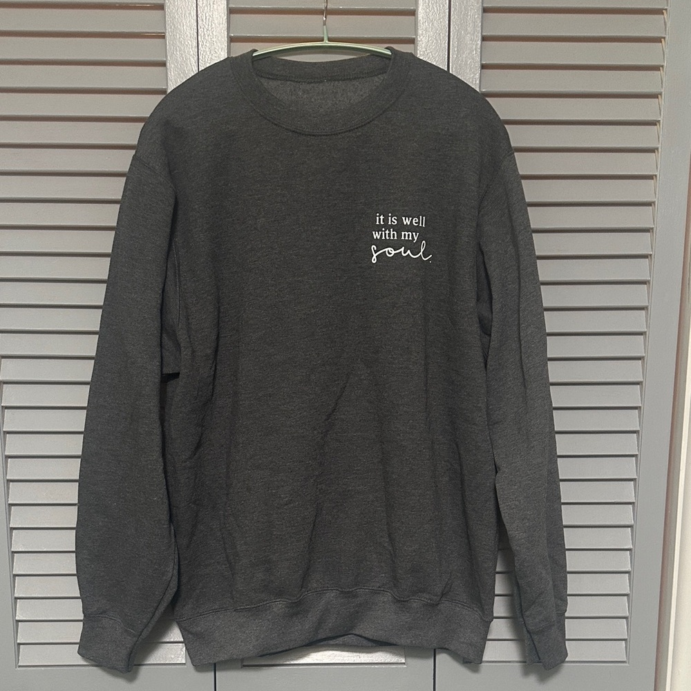Gray Crewneck Sweater